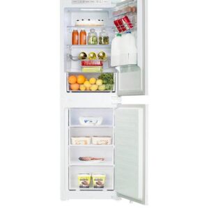 Hisense RIB291F4AWE 54cm Wide Integrated 50/50 Frost-Free Fridge Freezer with Sliding Hinge - White